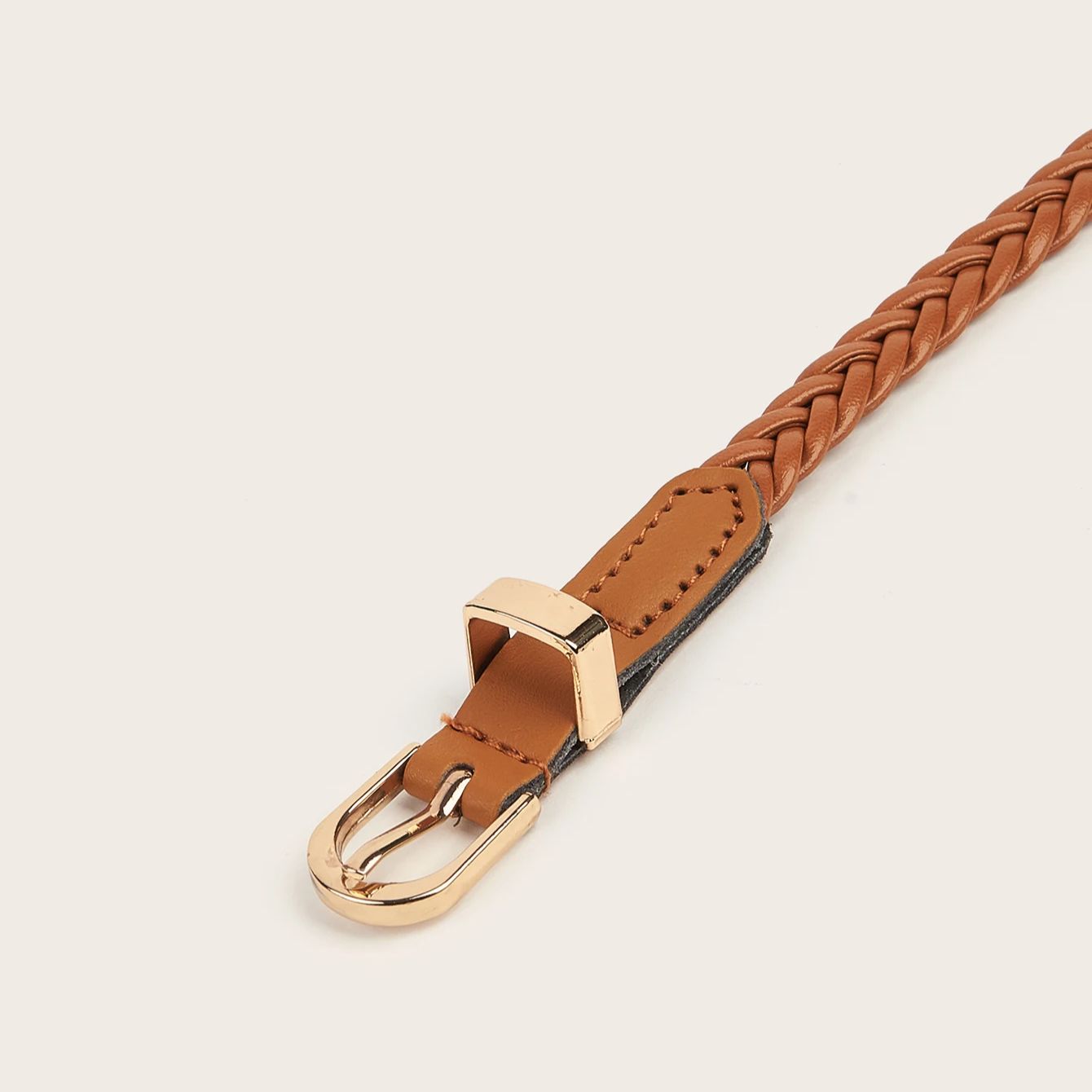 【Hot New Release】 Hand- wax rope buckle belt.