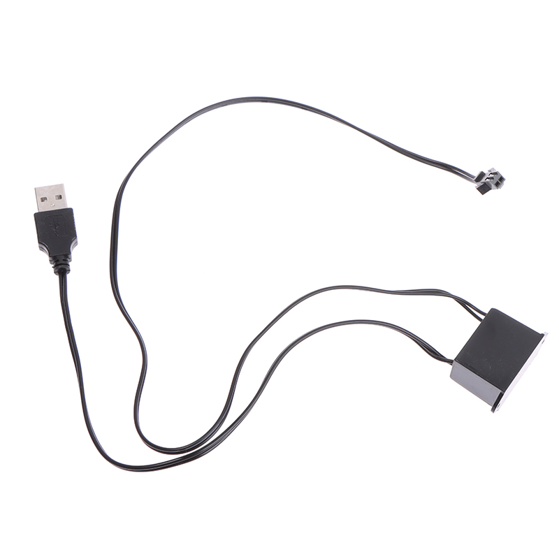 5V USB Adapter Driver 1-5M El Wire Electroluminescent Light Controller Inverter. 