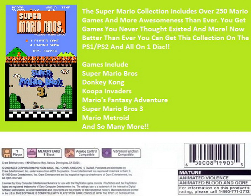 super mario collection ps1