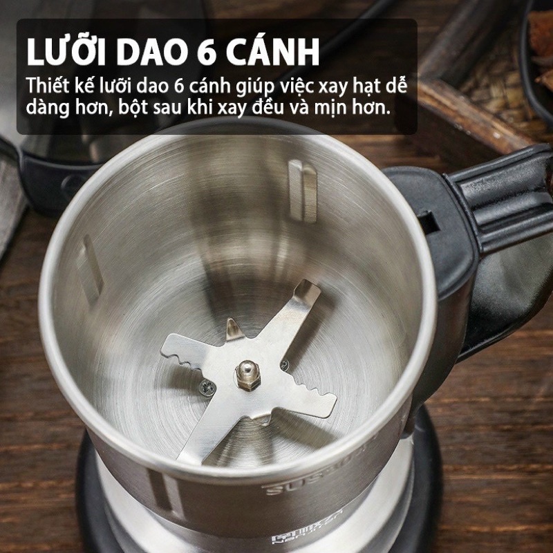 Máy xay hạt khô đa năng 440ml ✅