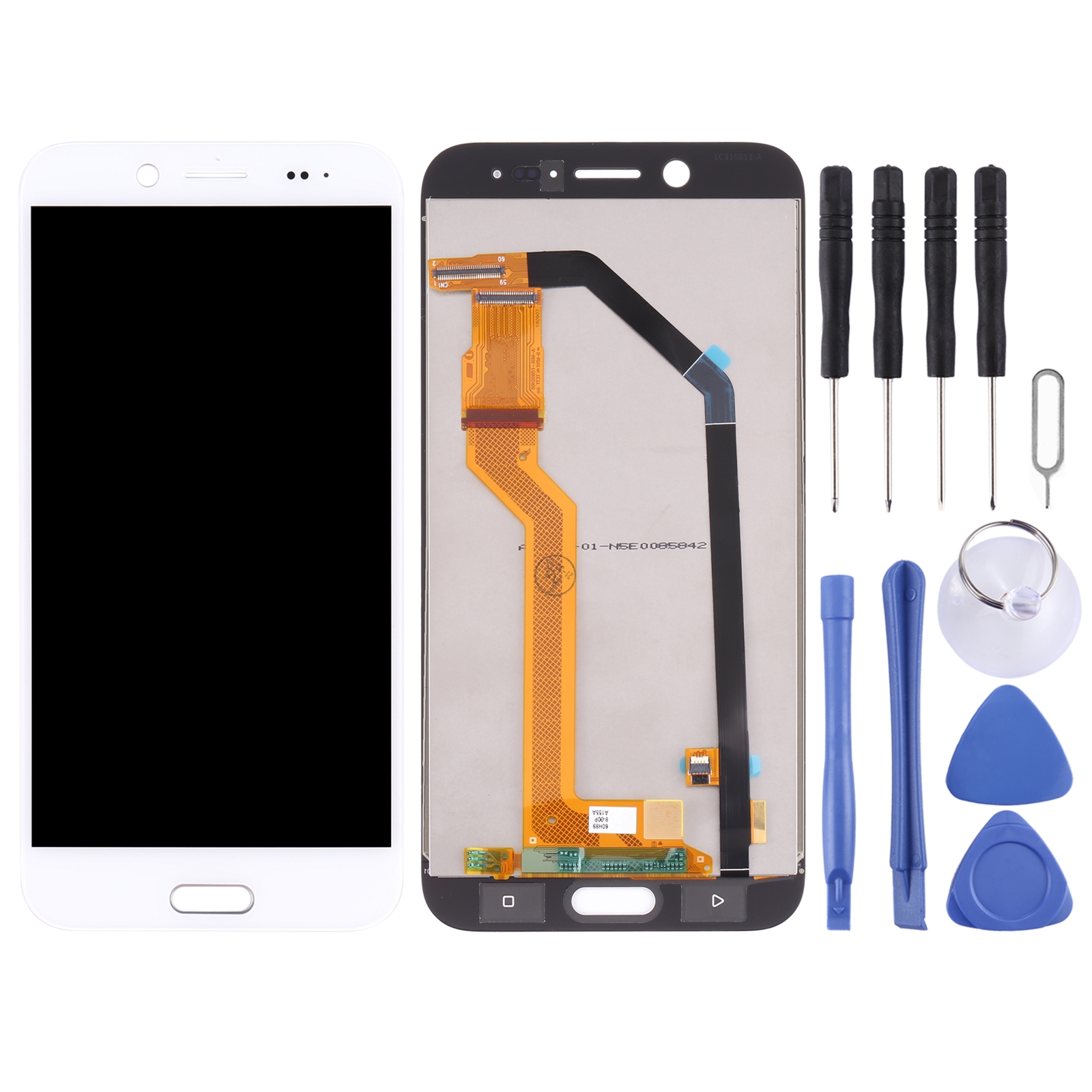 LCD Screen and Digitizer Full Assembly for HTC 10 evo(White)(ZSHS)