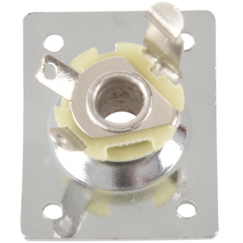 Chrome Plate Space E-output Socket for Electric Guitar