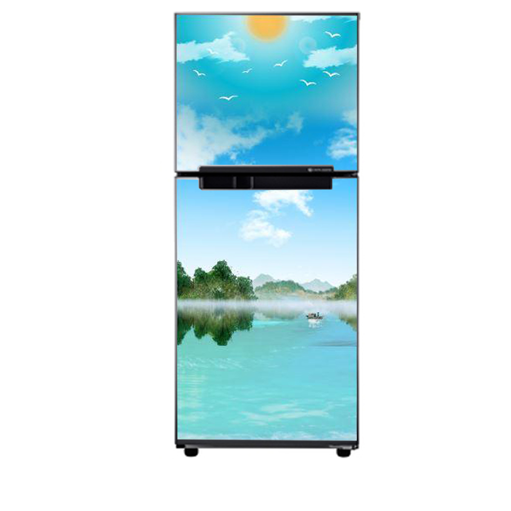 [HCM]Decal trang trí tủ lạnh hình phong cảnh mẫu 4
