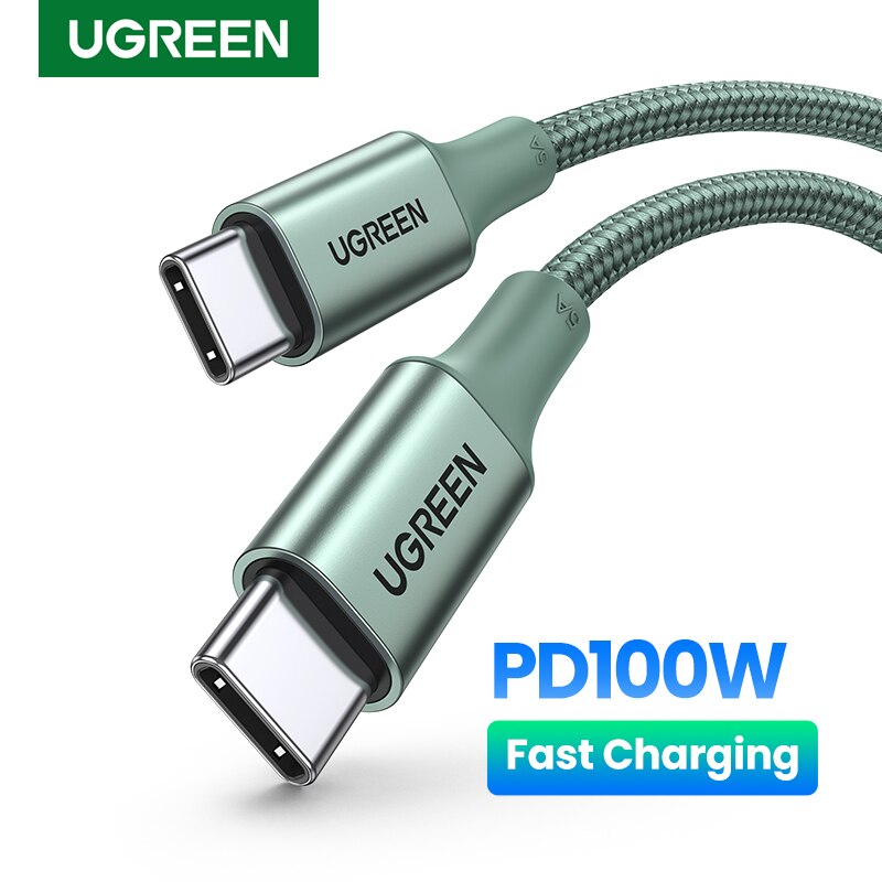 Ugreen usb c cable 100w type c to type c for macbook samsung pd100w usb type c fast charging cable cord qc4.0 usb c