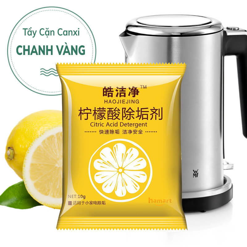 10g Citric Acid Scale Remover Food Grade Teapot Detergent Kettle Strong Descaling Agent Household Multi-purpose Cleaner