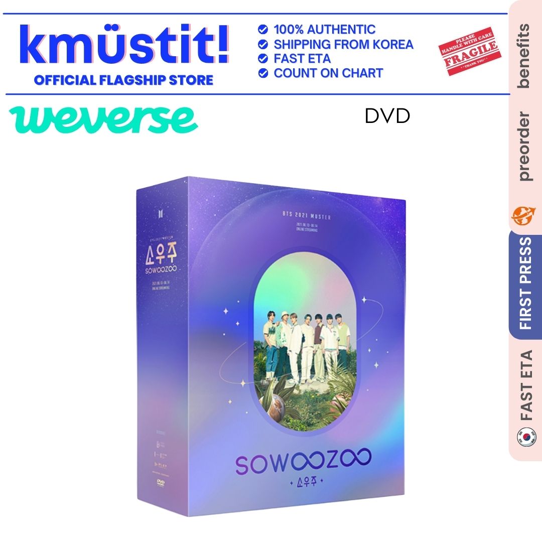 On Hands 】Weverse Bts 2021 Muster Sowoozoo Dvd ⭐️Kmustit Pre Order Benefits  Free Gifts Random Ship From Korea | Lazada Singapore