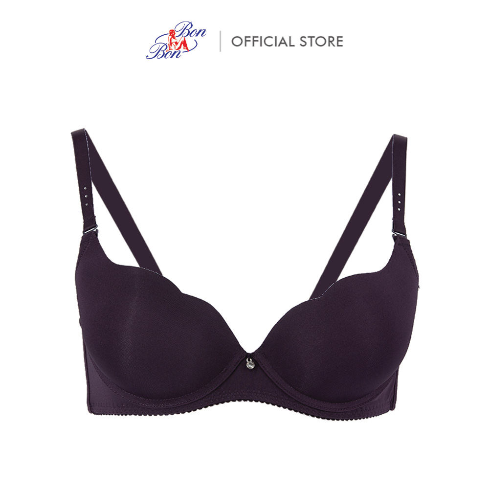 Áo lót mút mỏng vừa viền cúp cách điệu bon bon basic - bscb3501