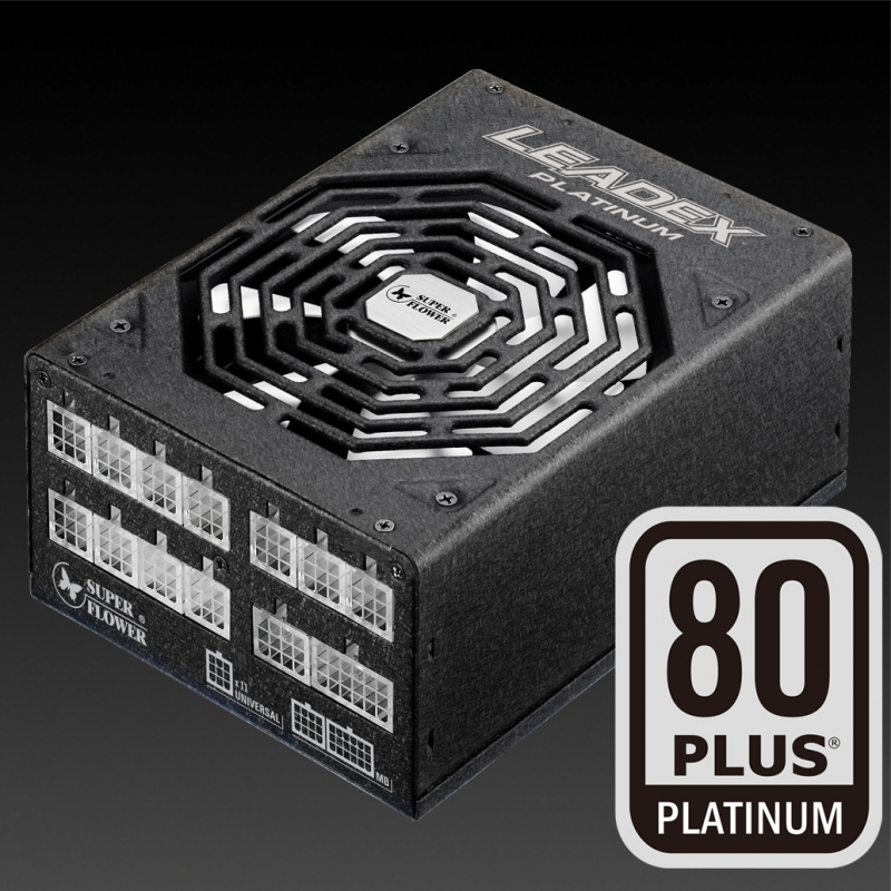 Super Flower LEADEX 1000W Platinum SE Power Supply, 5 Year