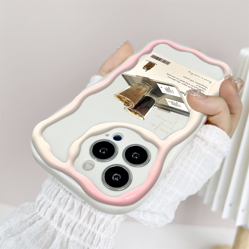 YYDS%20for%20Infinix%20Smart%209%20Hot%2050i%20Back%20Cover%20Coffee%20Label%20Case%20Cream%20Texture%20Wavy%20Edge%20Soft%20Silicone%20Mobile%20Cover%20-%20Image%206