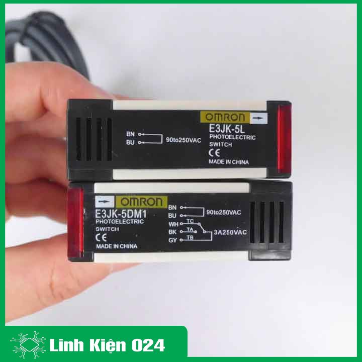 Cảm biến quang OMRON E3JK-5DM1 220VAC
