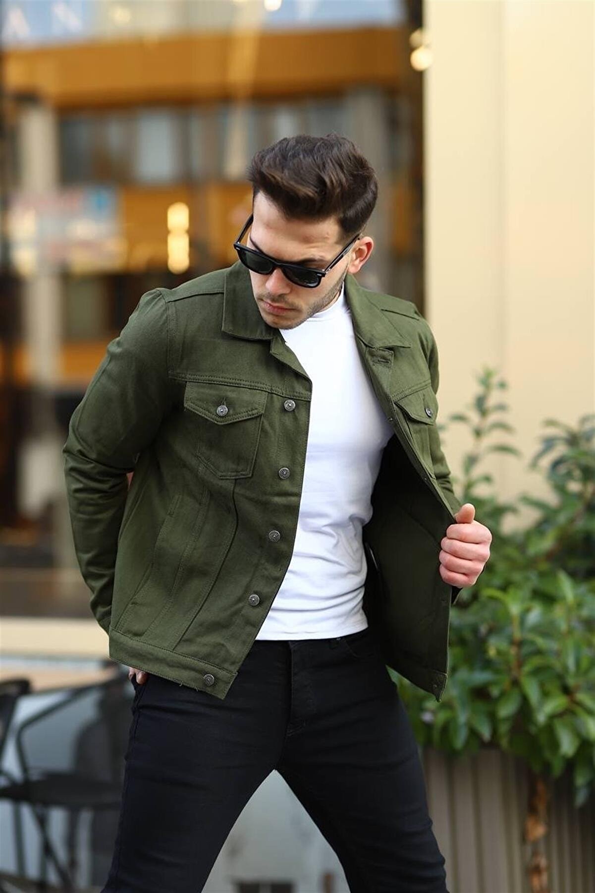 Men%E2%80%99s%20Olive%20Green%20Denim%20Jacket%20-%20Outdoor-Ready%20Style%20By%20Knockout%20Denims%20-%20Image%203