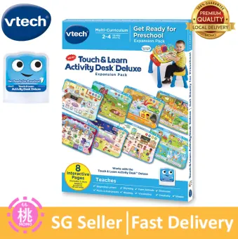 vtech touch and learn activity desk deluxe expansion pack