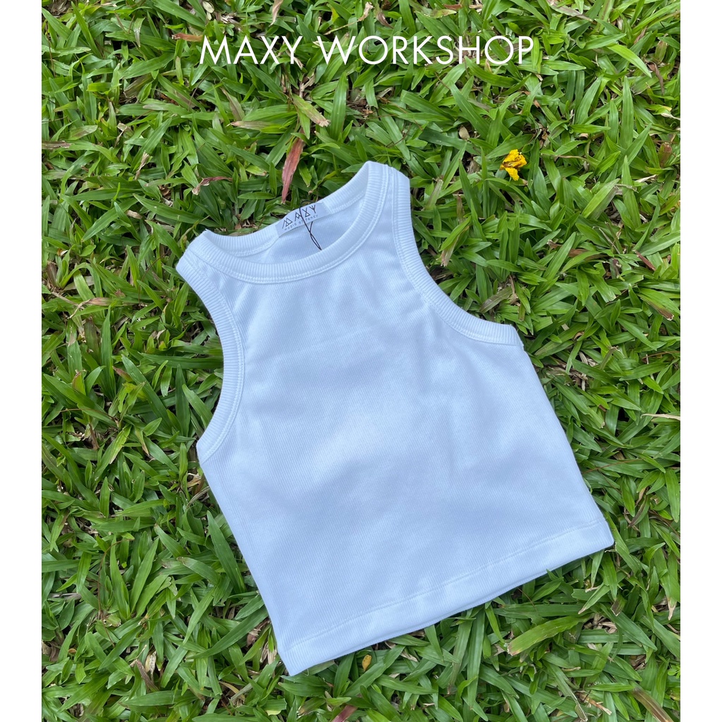 Áo croptop thun Tanktop Tee Maxy Workshop