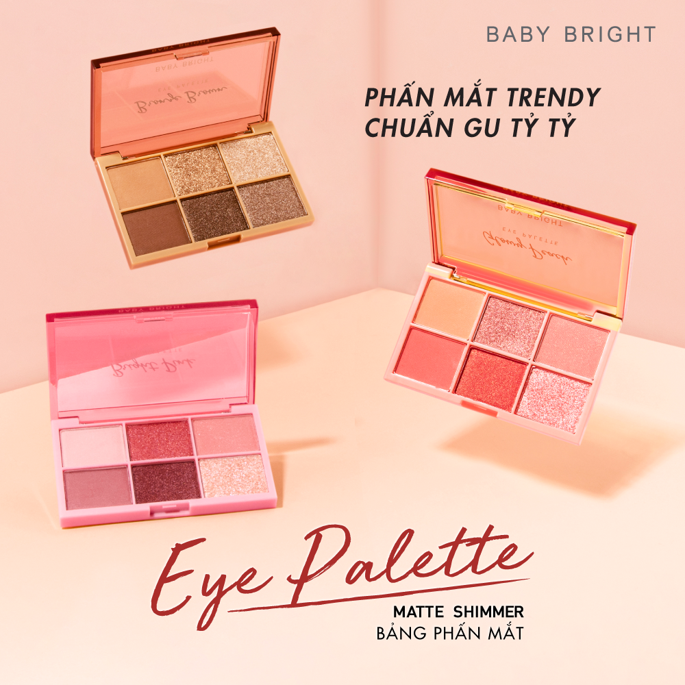 Bảng Phấn Mắt Baby Bright Eye Palette 0.7g
