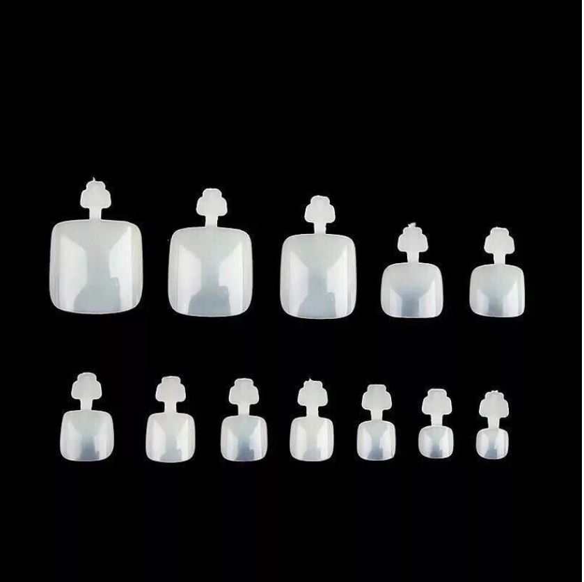 Móng úp chân đủ size túi 500 móng - Sugar Nails