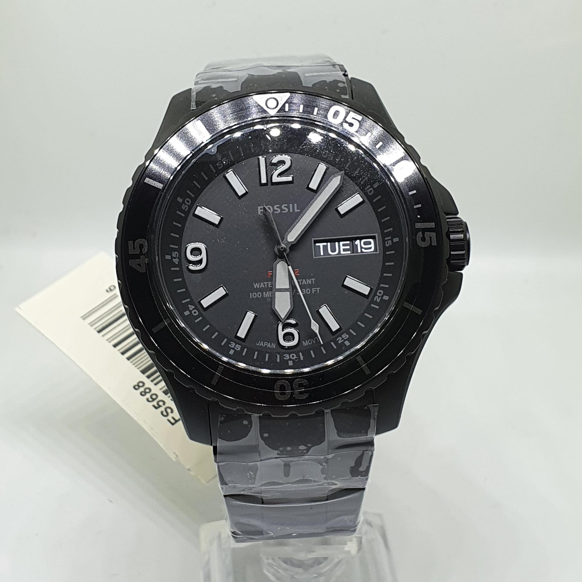 Fossil FS5688 FB-02 Three-Hand Date 