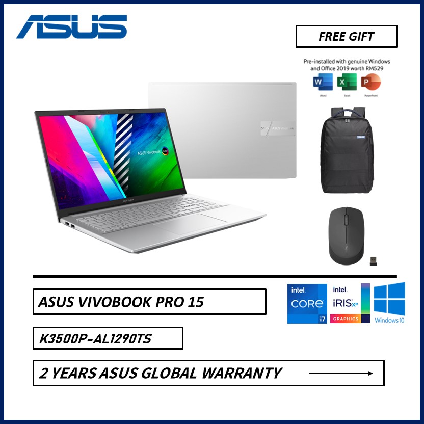 Écran LCD LED 15,6" IPS Full HD Pour ASUS Vivobook Pro K3500P - Dalle Neuve 30 Pins, Compatible Visiodirect