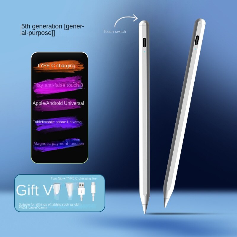 Áp dụng cho iPad/Android viết trơn tru capactive Bút chỉ điểm bút màn hình cảm ứng hoạt động