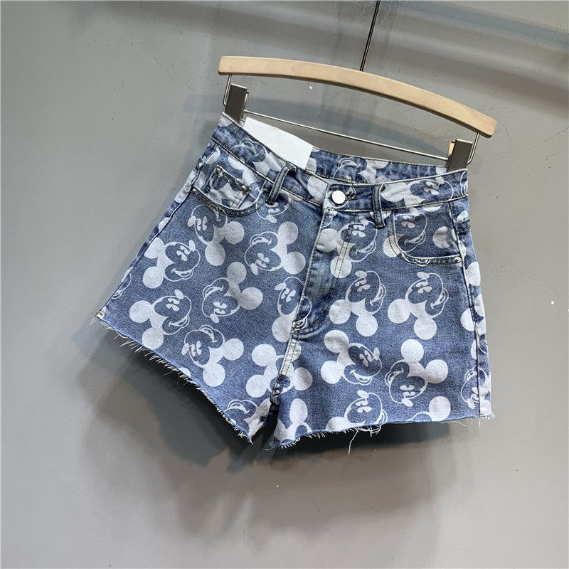 Mickey hot sale denim shorts