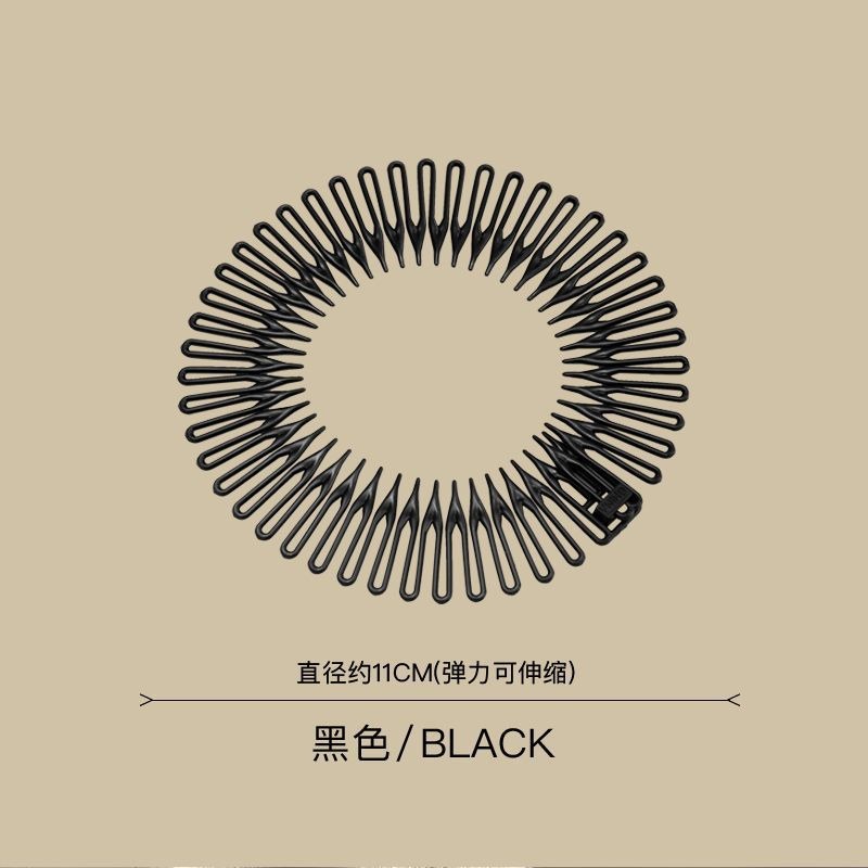 Disc Haircut broken hair clip comb to organize the broken hair on the forehead and back of the head