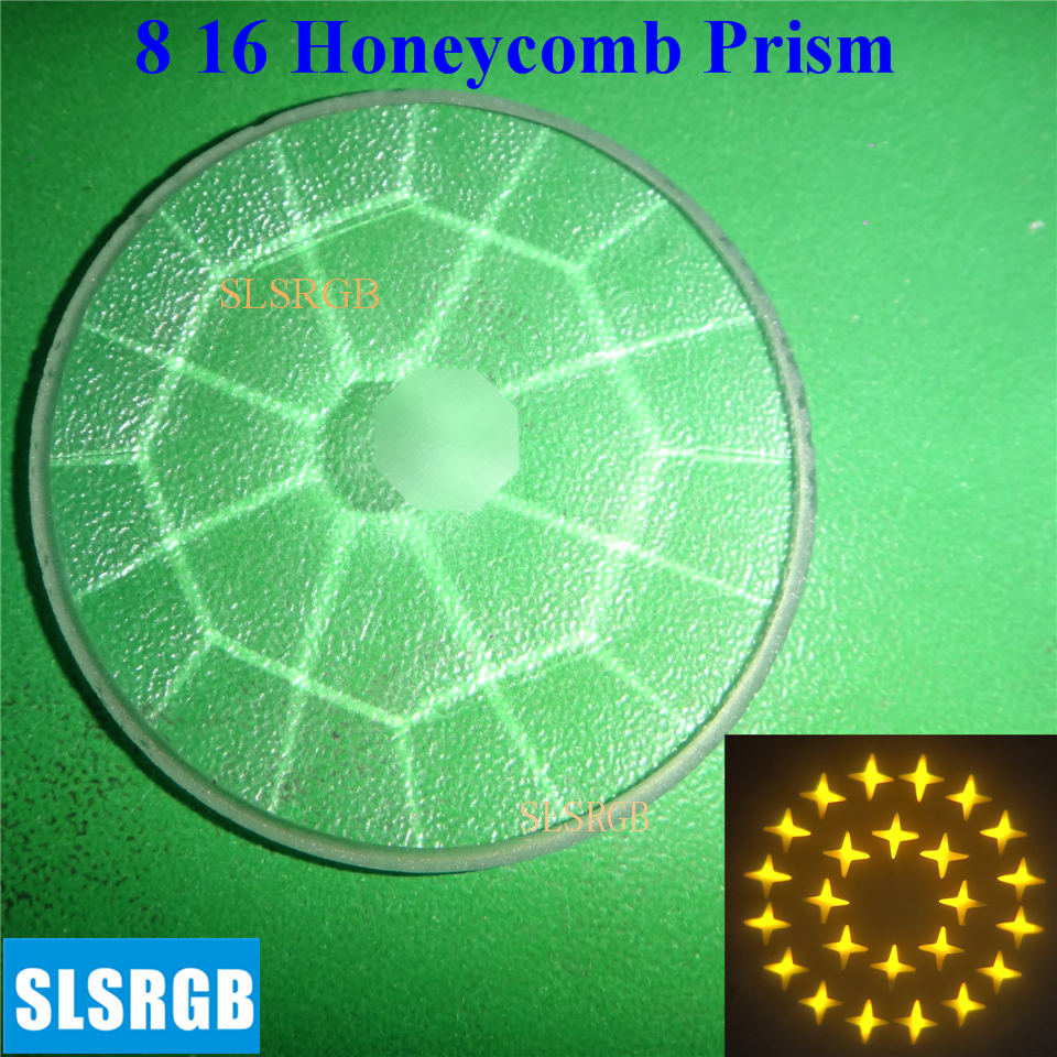 【Top Selling Item】 Diameter 46mm Stage Moving 8 16 24 32 Honeycomb Prism Beam General Big Angle Pris