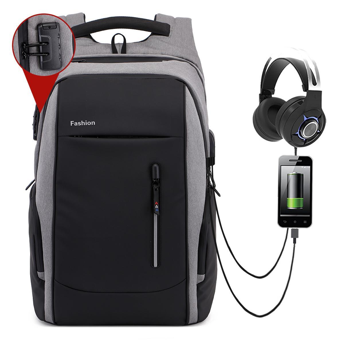 backpack charging port