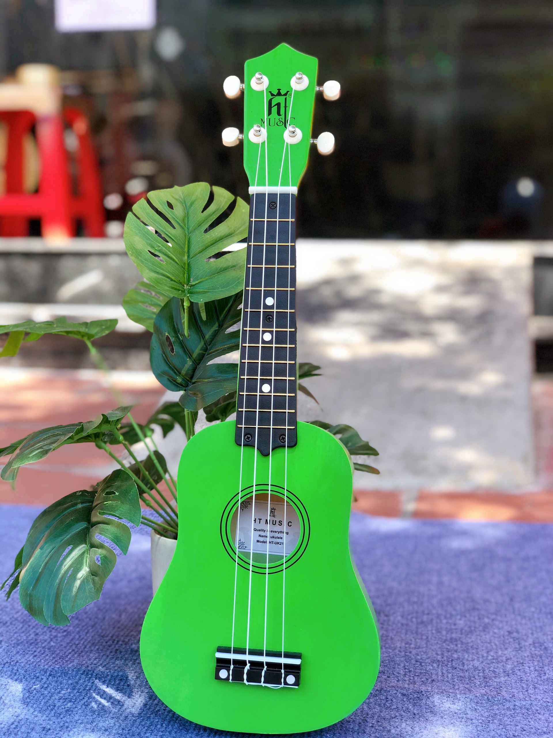 ĐÀN UKULELE CONCERT GỖ NGUYÊN TẤM CAO CẤP(tặng full pk)