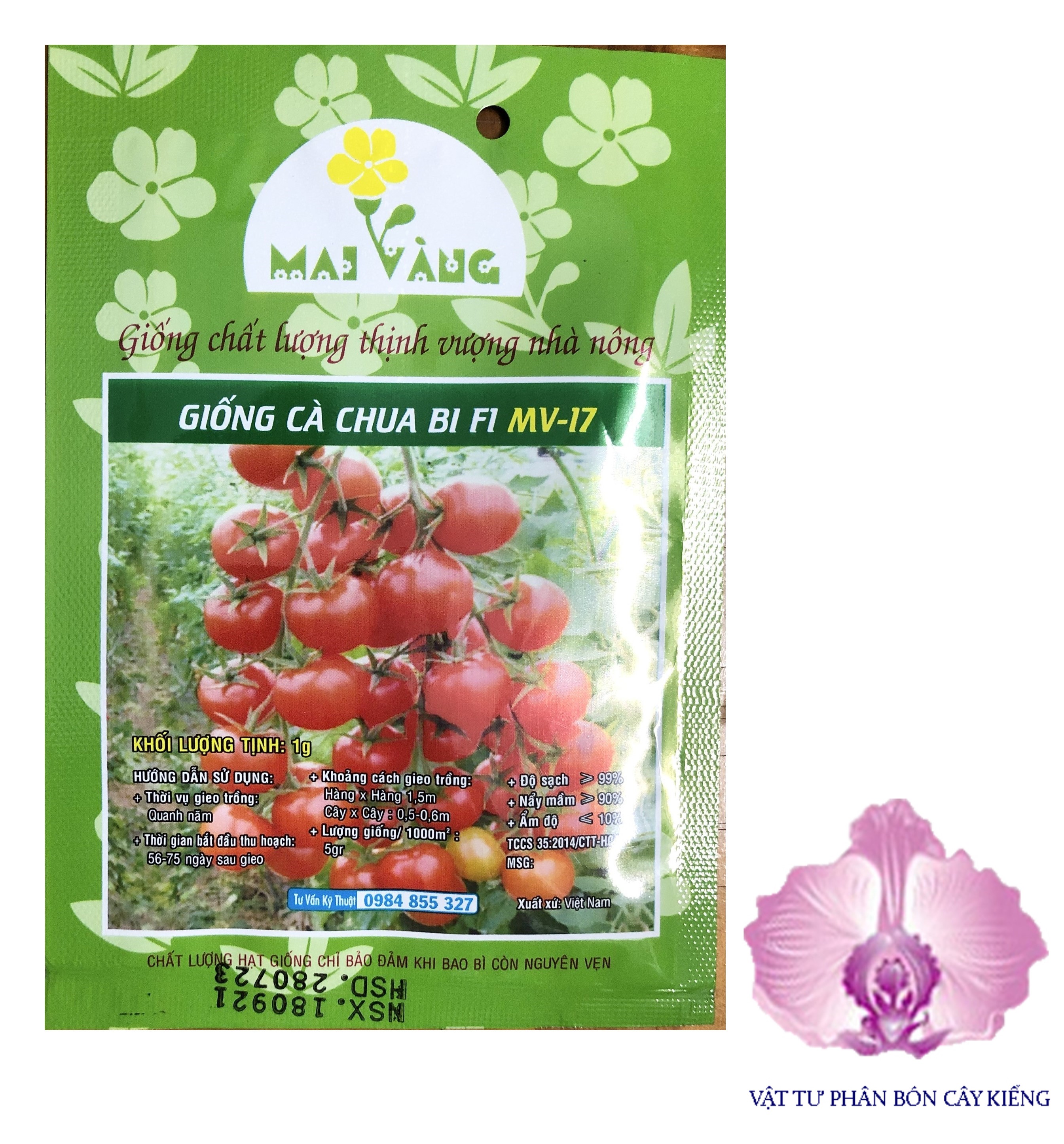 Hạt giống cà chua bi f1 mv-17 - #006e#