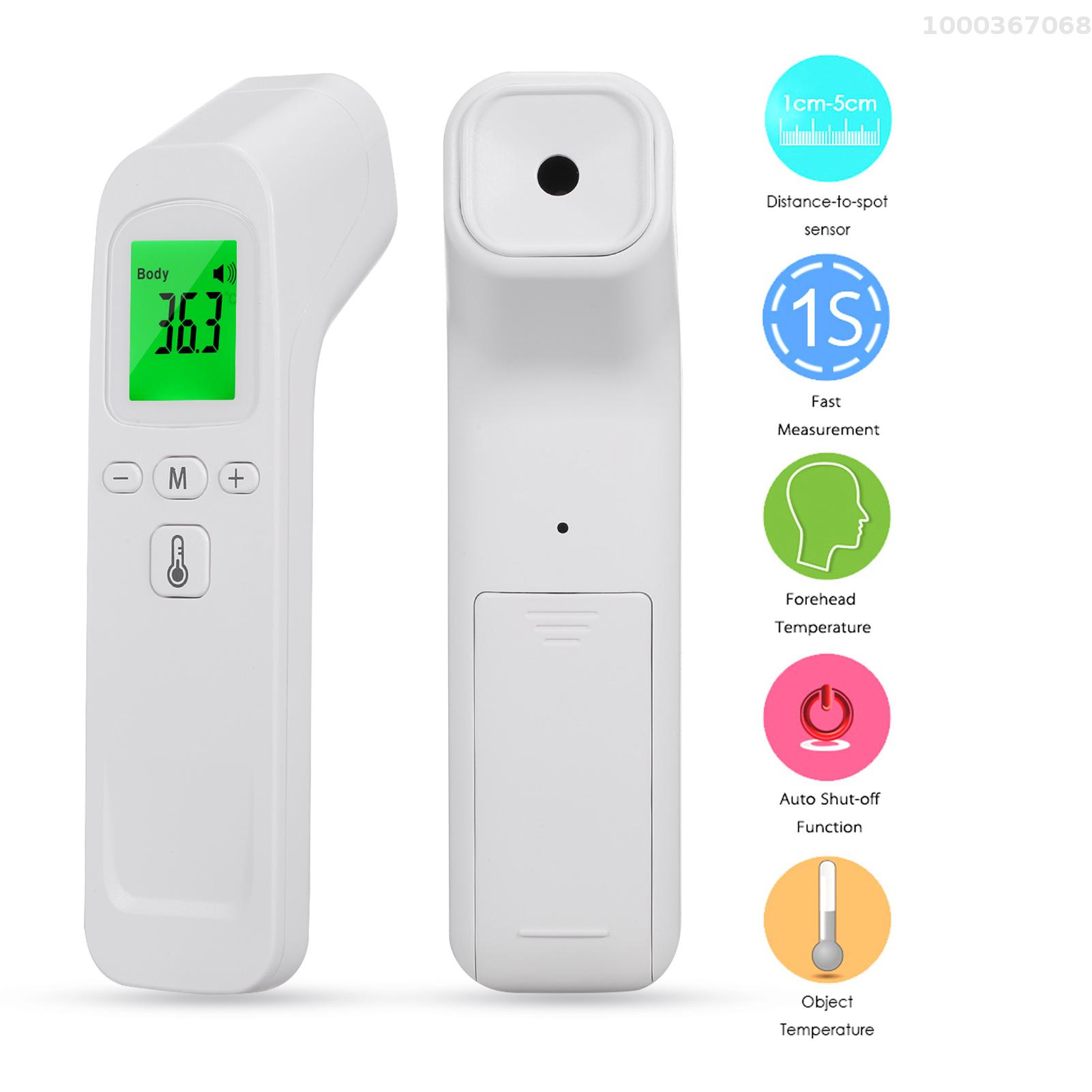 Digital thermometer, non-contact body temperature high-precision measuring device thermometer with fever alarm