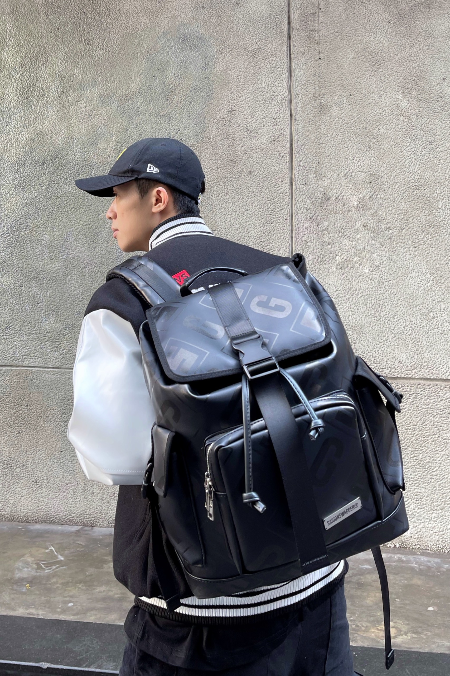Balo Da Cao Cấp In SAIGONSWAGGER® Eclipse Leather Backpack