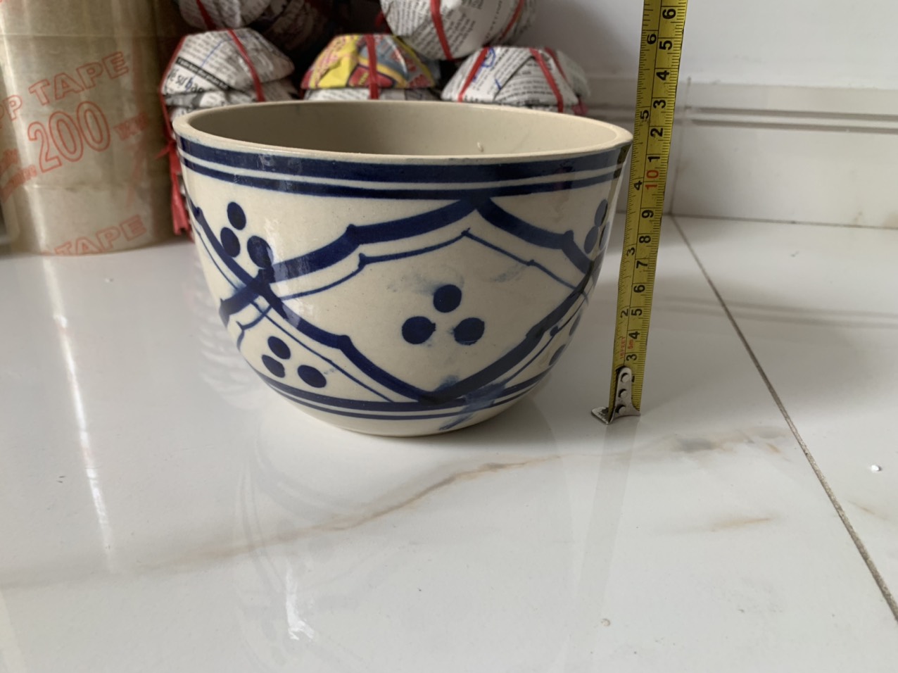 Thố Sành Đựng Gia Vị (16,5cm x 11,5cm)