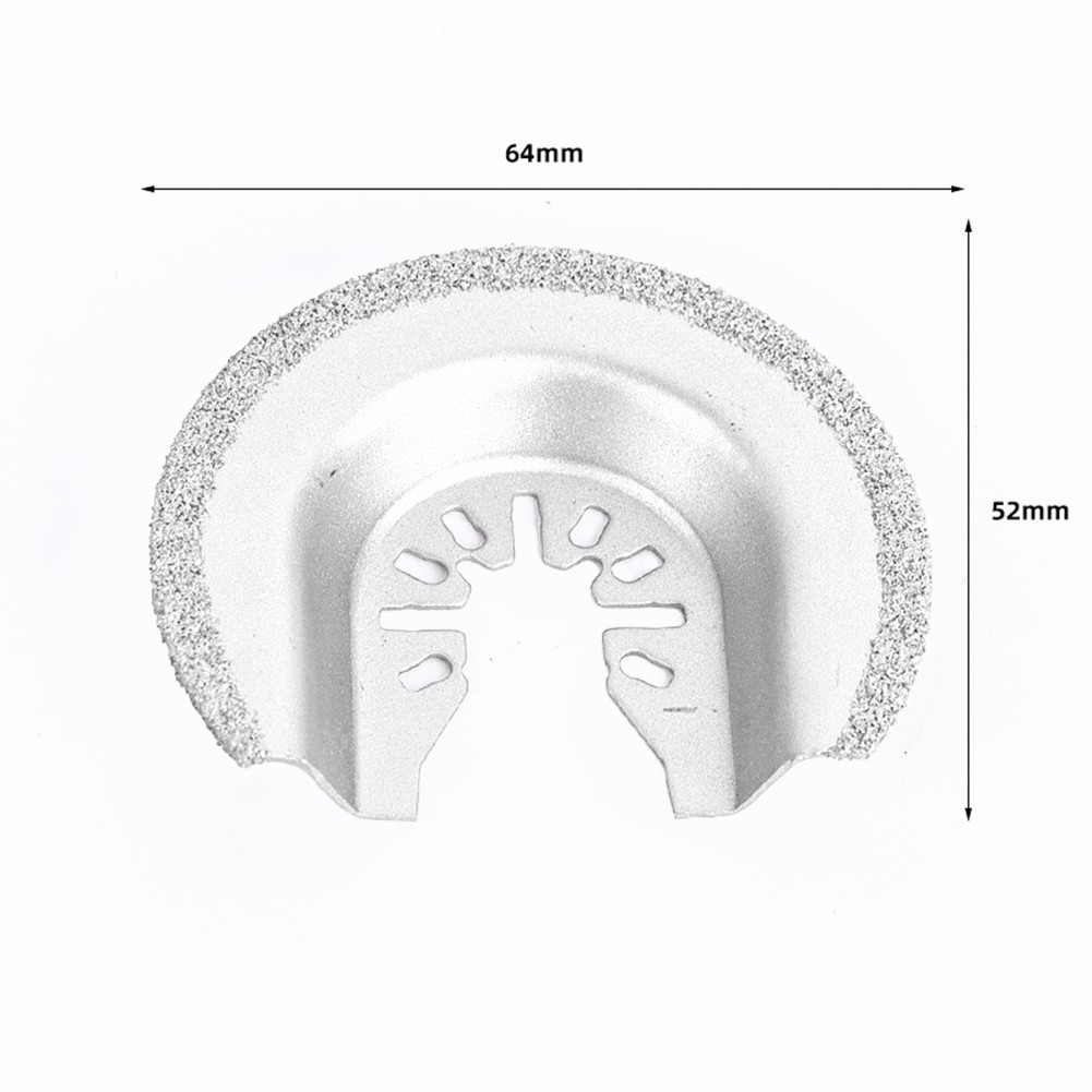 Half Circle Oscillating Tool Saw Blade Pratical Durable Cutting Tool Saw Blades Carbide Oscillating Cutting Disc