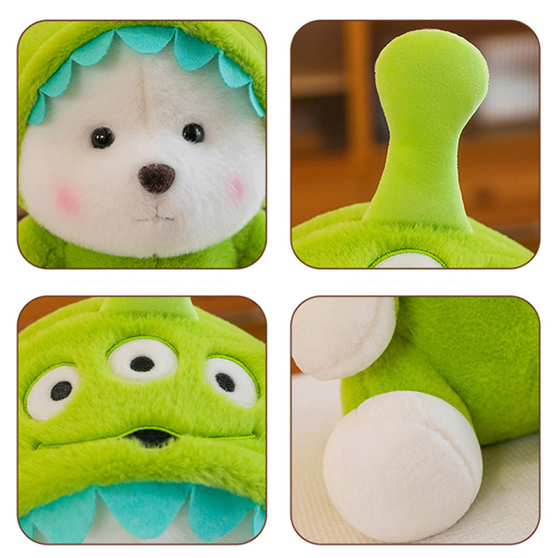 IP Lena Bear plush toy cross-dressing bear plush toy transforms into strawberry bear Stitch sleeping pillow birthday gift