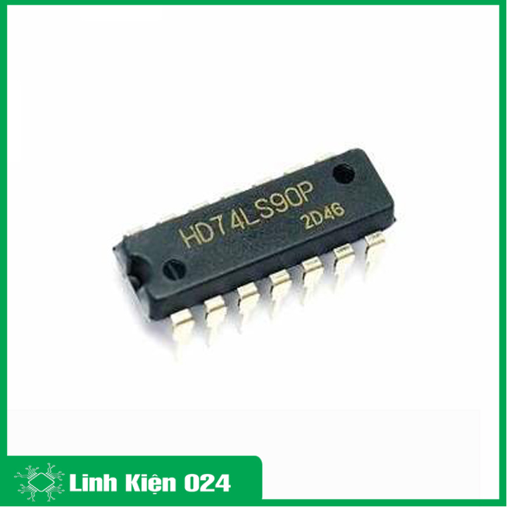 IC đếm thập phân 74LS90 DIP14