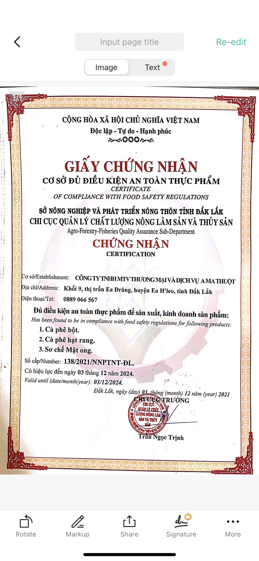 MẬT ONG HOA CÀ PHÊ THƯỢNG HẠNG A MA THUỘT