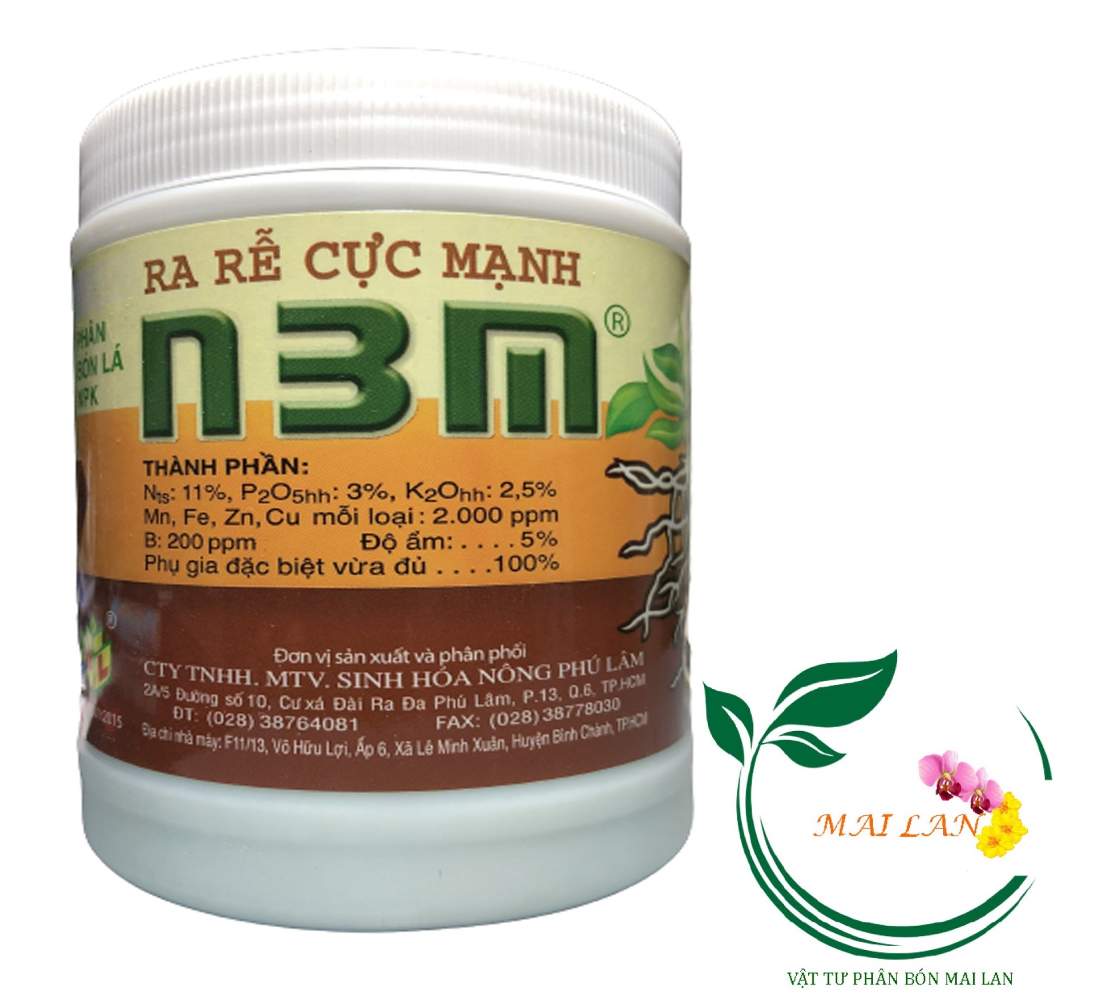 Phân Bón Lá Kích Rễ N3M - #342A# 500g