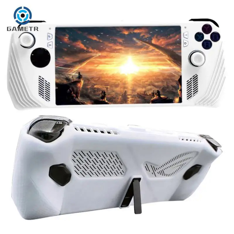 Đối với ROG Ally game console trường hợp mềm Silicone bảo vệ bìa chống xước bảo vệ vỏ tay áo phụ kiện trò chơi