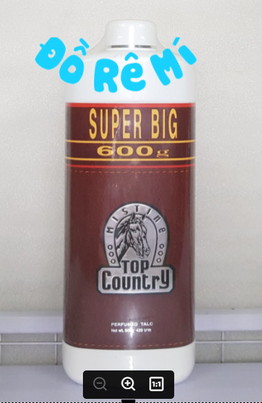 [HCM]Phấn thơm Top Country Supper big 600gram Thái Lan