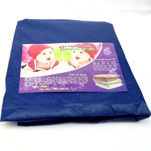 Ga chống thấm nước cho bé Được làm từ chất liệu lụa chống thấm cao cấp, ga trải giường loại này giúp ngăn nước thấm đệm