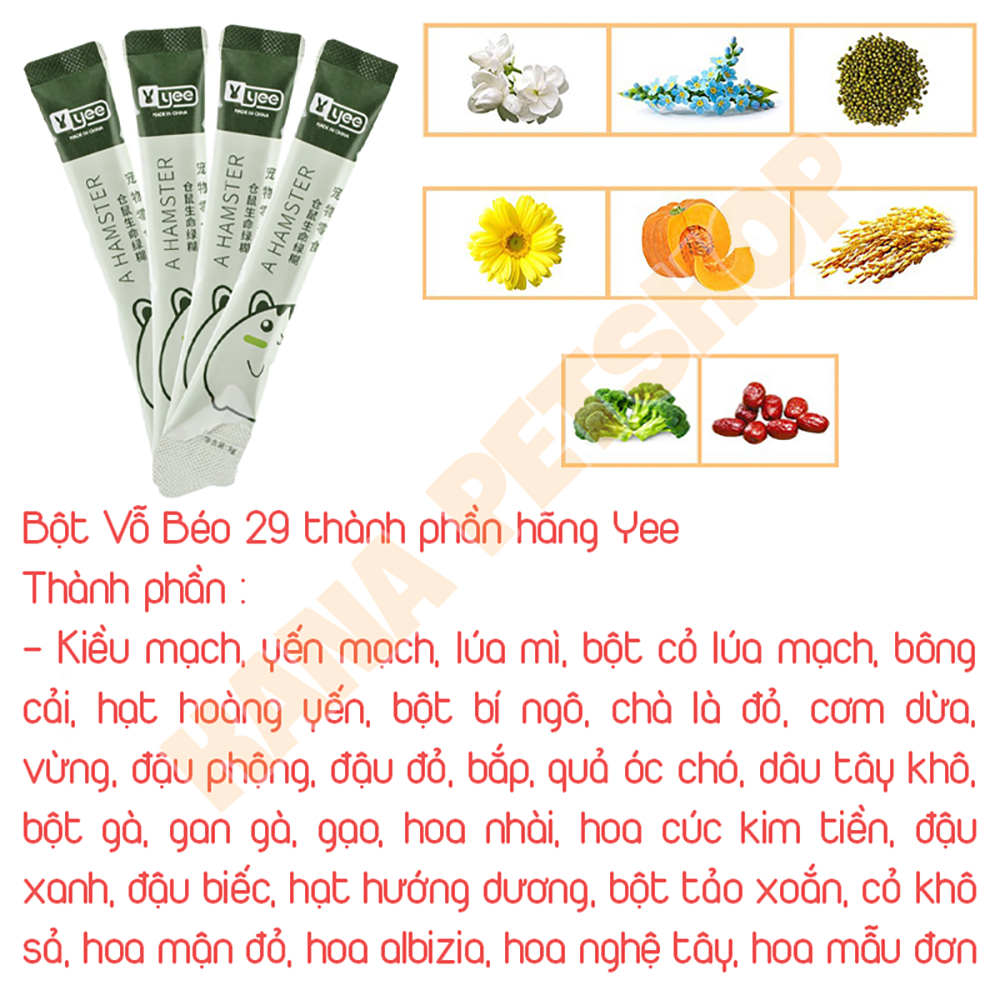 Nutrition Powder For Hamster And Small Pet Food