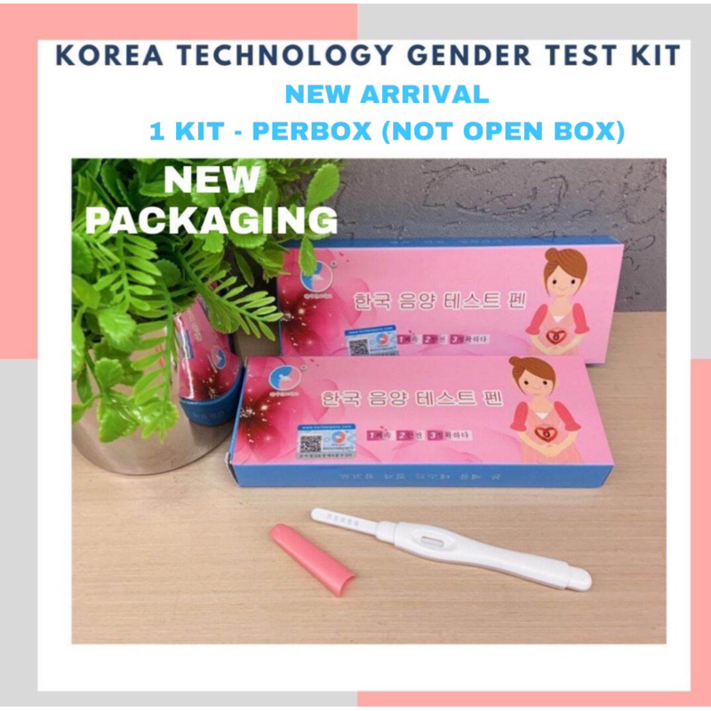 READY STOCK MALAYSIA GENDER PREDICTOR TEST KIT (KOREA TECHNOLOGY) EXP