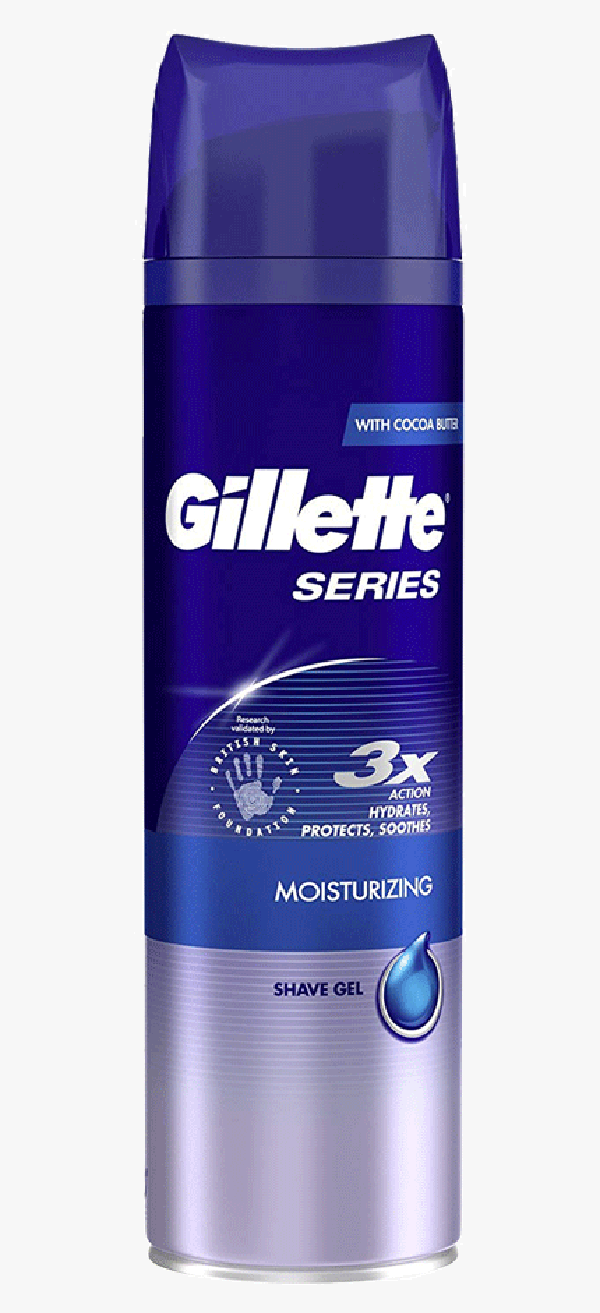 gillette gel shaving cream