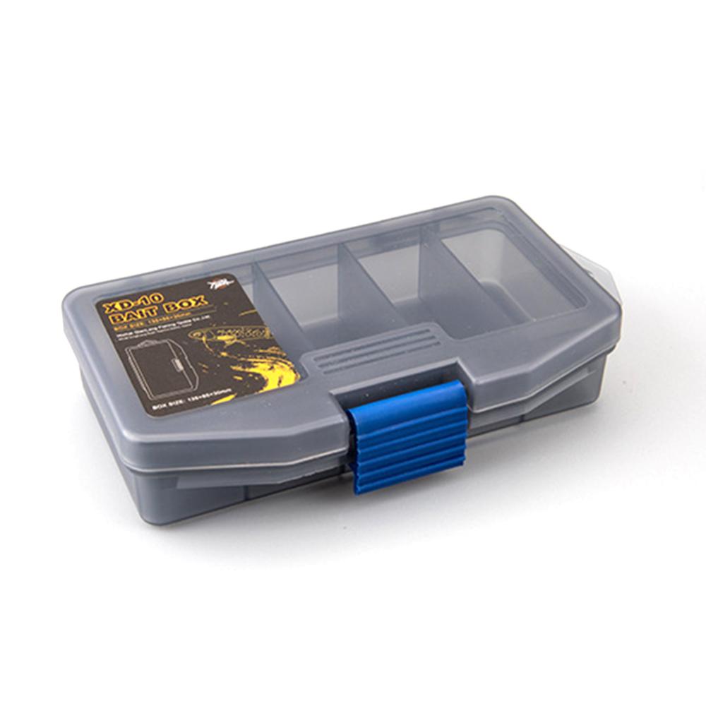 Ready Stock】Multi-function Fishing Bait Box Waterproof Fishing Tackle  Storage Case Compartments Lightweight Accessories Fishing Tool