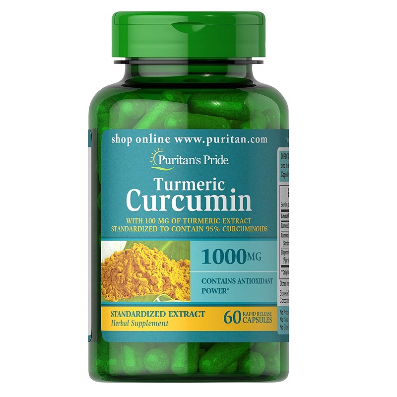 [Local Delivery] Puritan's Pride Turmeric Curcumin 1000 Mg With ...