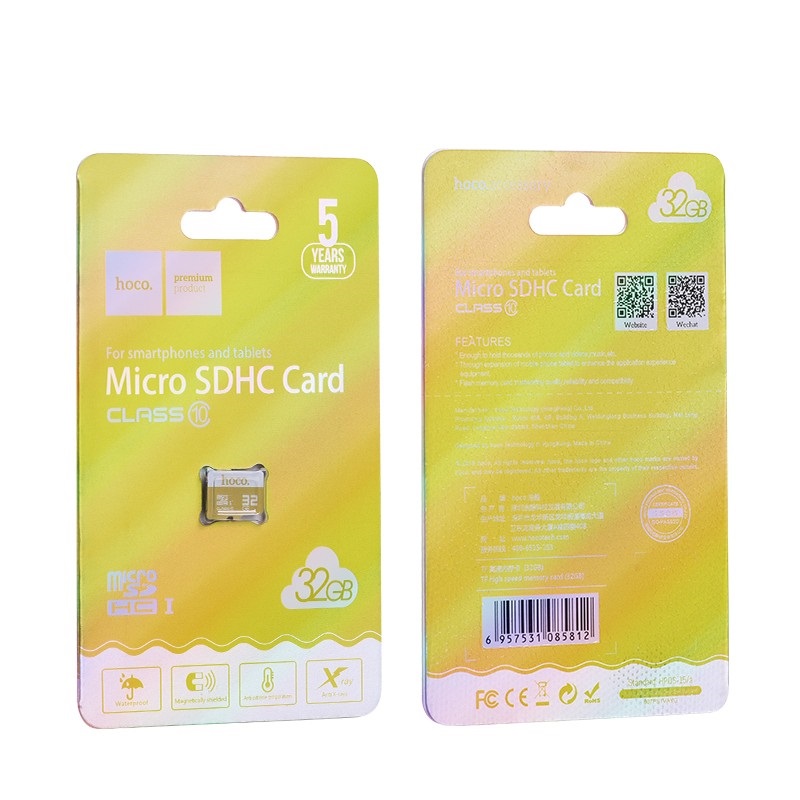 Thẻ nhớ Micro SD Hoco Class 10 chính hãng