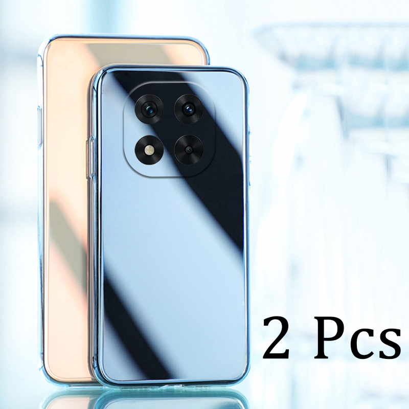 2 Pack Phone case Xiaomi Poco X7 Pro Soft Transparent Full Protection Clear Back Cover Poco X7 Case.