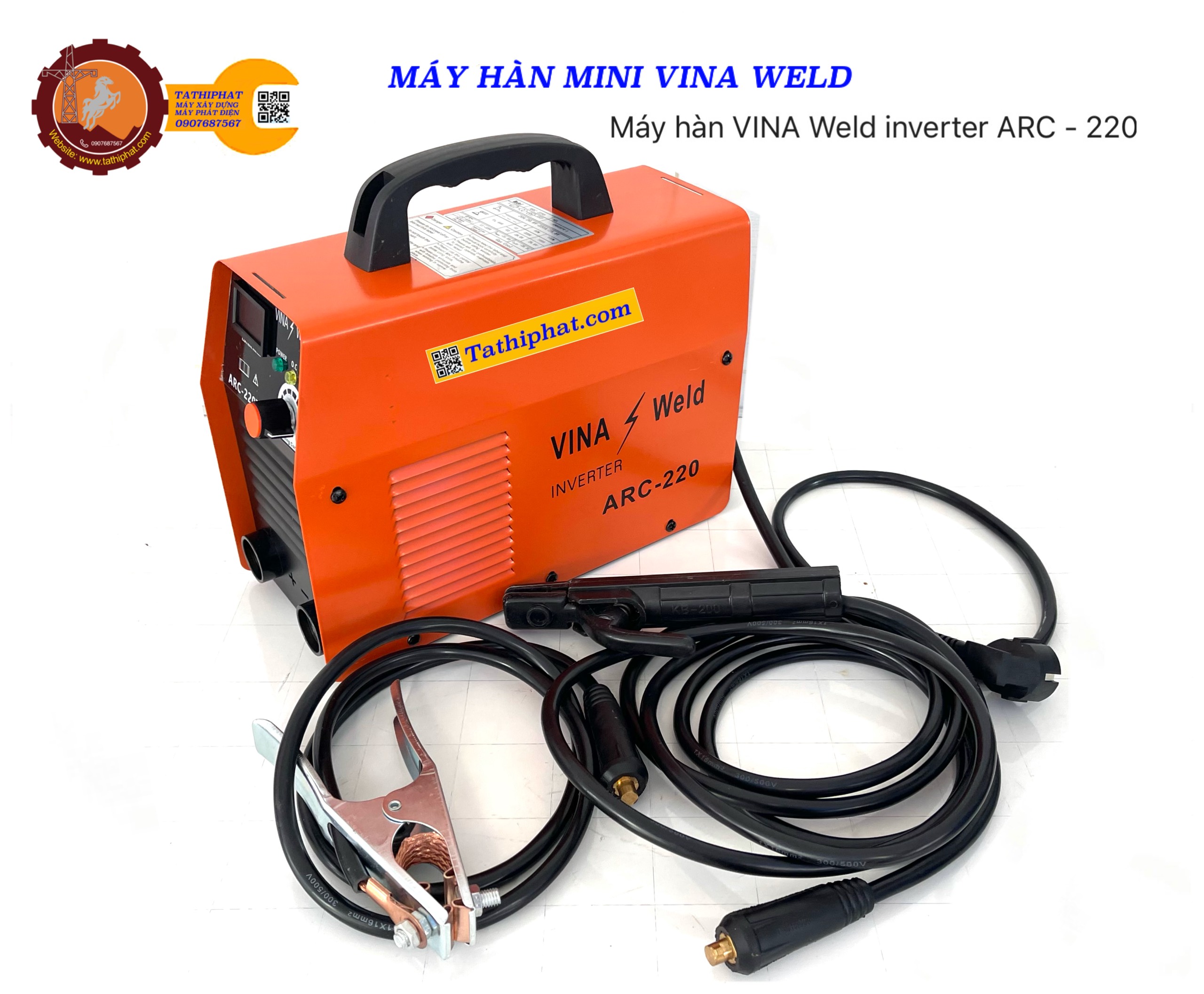 Máy Hàn que ” ViNa Weld” ARC-220IGBT