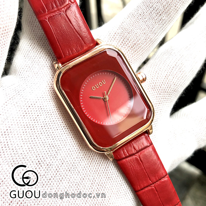 Đồng hồ Nữ GUOU BEME Dây Mềm Mại đeo rất êm tay thumbnail