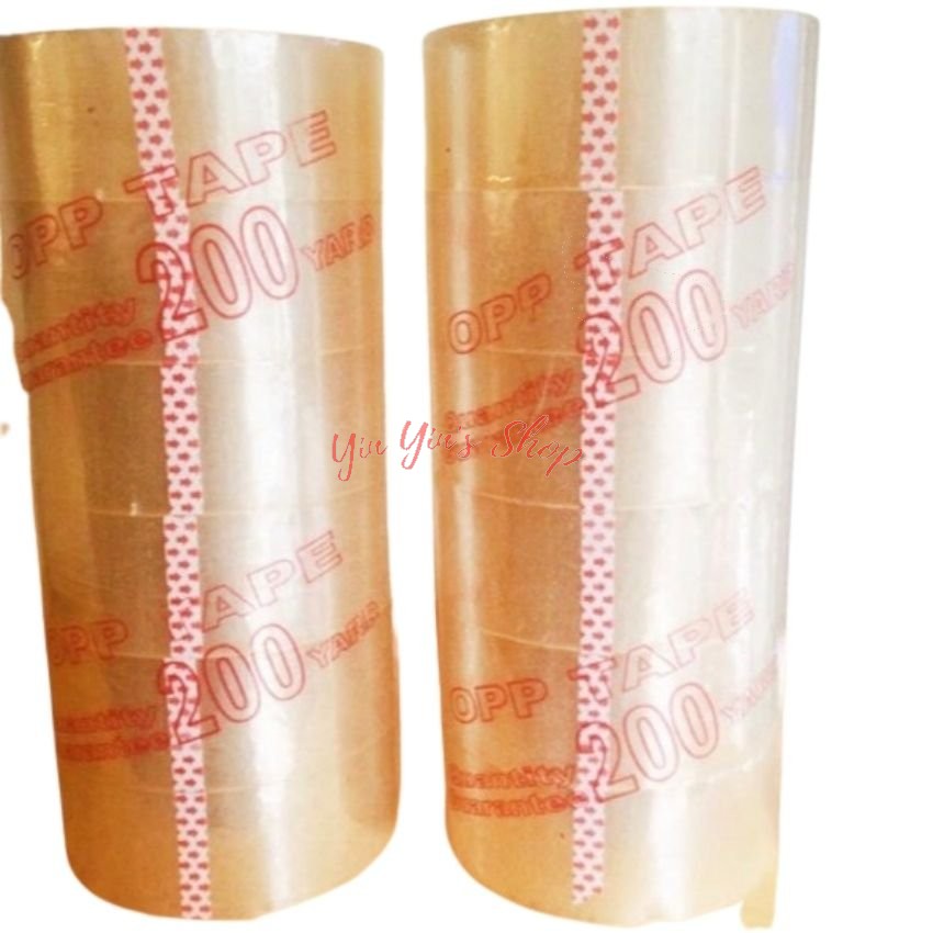 Cuộn Băng Keo Trong 200Yds Rộng 4.8Cm