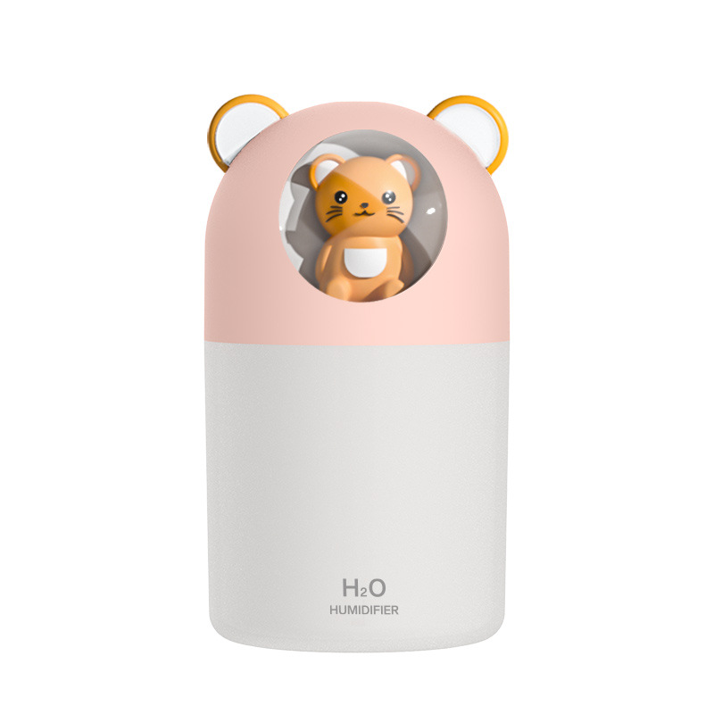 Máy tạo độ ẩm mini dễ thương Máy lọc không khí ô tô Xịt dưỡng ẩm Máy tạo độ ẩm phòng ngủ USB